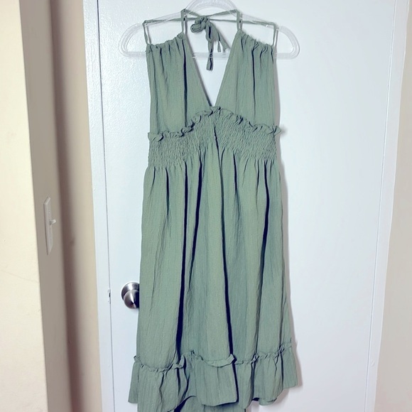 Green plus size women’s XL  summer dress - Picture 1 of 6